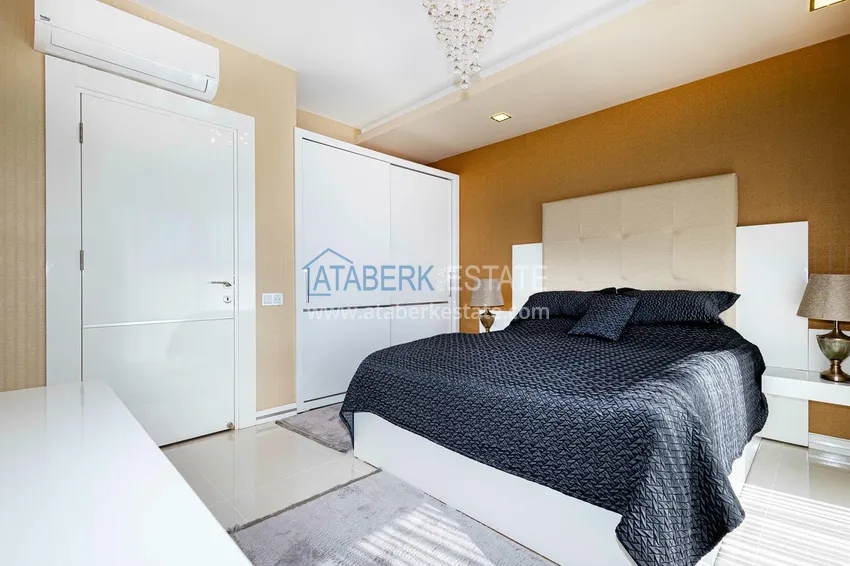 Kupuj  Elegancka willa 3+1 z panoramicznym widokiem na morze i góry w elitarnym kompleksie — Alanya, dzielnica Kargicak 16 