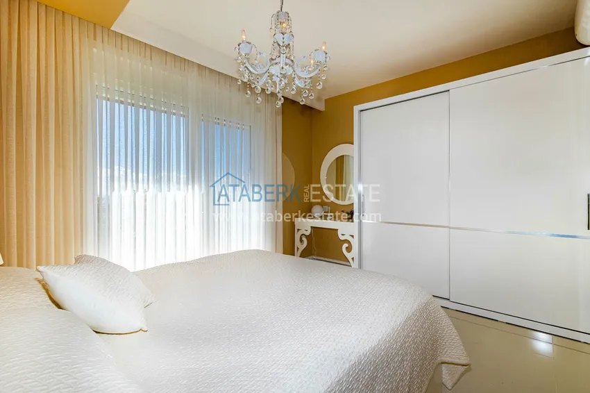 Kupuj  Elegancka willa 3+1 z panoramicznym widokiem na morze i góry w elitarnym kompleksie — Alanya, dzielnica Kargicak 18 