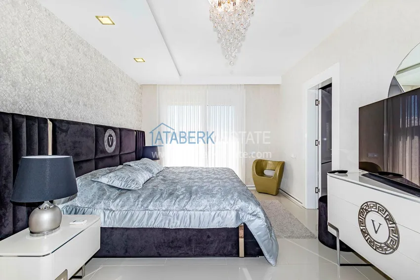 Kupuj  Elegancka willa 3+1 z panoramicznym widokiem na morze i góry w elitarnym kompleksie — Alanya, dzielnica Kargicak 20 