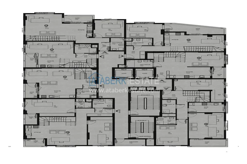 Kupuj taniej Nowoczesny projekt mieszkaniowy w centrum Antalyi - apartamenty od dewelopera o dużym potencjale inwestycyjnym 3 