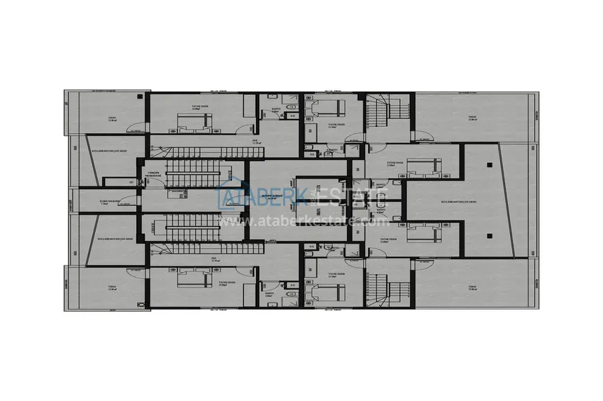 Kupuj taniej Nowoczesny projekt mieszkaniowy w centrum Antalyi - apartamenty od dewelopera o dużym potencjale inwestycyjnym 15 