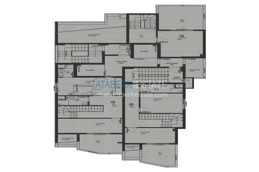 Kupuj taniej Nowoczesny projekt mieszkaniowy w centrum Antalyi - apartamenty od dewelopera o dużym potencjale inwestycyjnym 19 