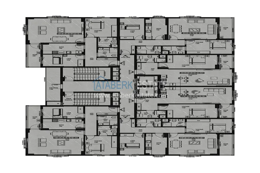 Kupuj taniej Nowoczesny projekt mieszkaniowy w centrum Antalyi - apartamenty od dewelopera o dużym potencjale inwestycyjnym 25 