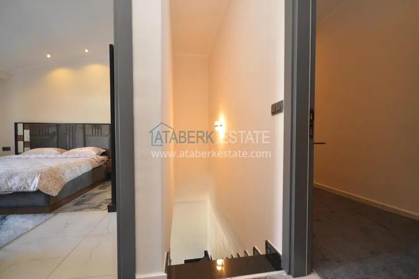Kupuj  Apartament dwupoziomowy 2+1 w Alanya, Oba - stylowy duplex umeblowany na zezwolenie na pobyt  10 