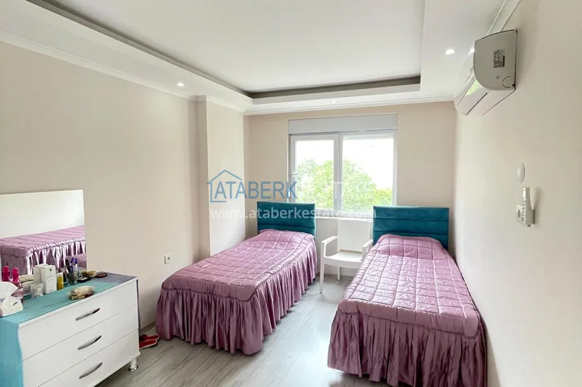 Kupuj  Linear 3+1 apartament w Alanya, dzielnica Oba - umeblowana, oddzielna kuchnia, odpowiednia na zezwolenie na pobyt  10 