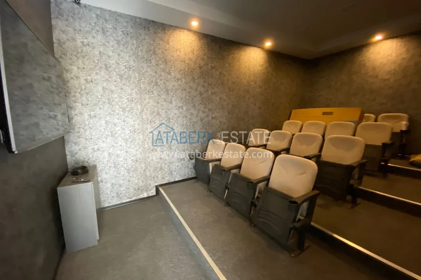 Apartament dwupoziomowy 2+1 w Alanya, Oba - stylowy duplex umeblowany na zezwolenie na pobyt  13 