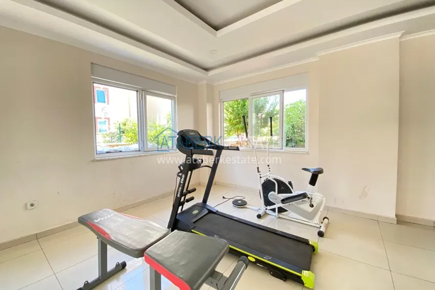 Linear 3+1 apartament w Alanya, dzielnica Oba - umeblowana, oddzielna kuchnia, odpowiednia na zezwolenie na pobyt  12 