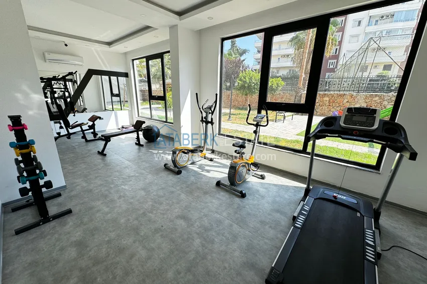 Apartament dwupoziomowy 2+1 w Alanya, Oba - stylowy duplex umeblowany na zezwolenie na pobyt  14 