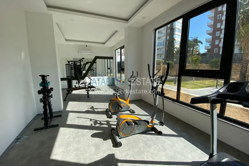 Apartament dwupoziomowy 2+1 w Alanya, Oba - stylowy duplex umeblowany na zezwolenie na pobyt  15 