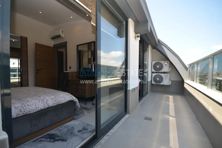 Kupuj  Apartament dwupoziomowy 2+1 w Alanya, Oba - stylowy duplex umeblowany na zezwolenie na pobyt  17 