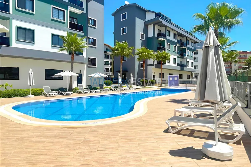 Apartament dwupoziomowy 2+1 w Alanya, Oba - stylowy duplex umeblowany na zezwolenie na pobyt  2 