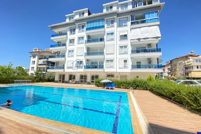 Linear 3+1 apartament w Alanya, dzielnica Oba - umeblowana, oddzielna kuchnia, odpowiednia na zezwolenie na pobyt  2 