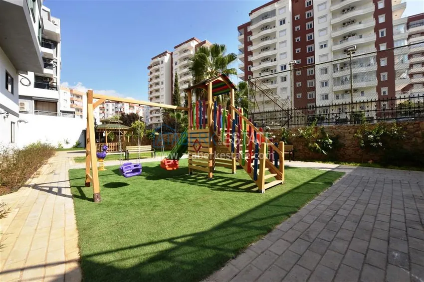 Apartament dwupoziomowy 2+1 w Alanya, Oba - stylowy duplex umeblowany na zezwolenie na pobyt  7 