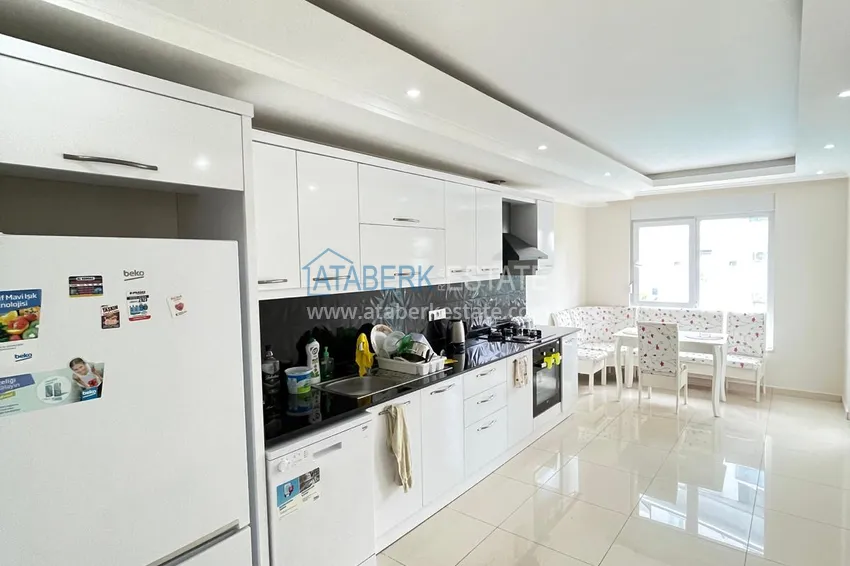 Kupuj  Linear 3+1 apartament w Alanya, dzielnica Oba - umeblowana, oddzielna kuchnia, odpowiednia na zezwolenie na pobyt  7 