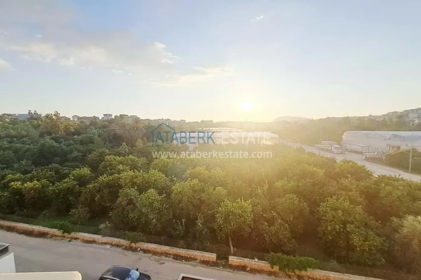 Kupuj  Apartament 1+1 w Alanyi, dzielnica Oba z meblami i widokiem na góry — raty do 6 miesięcy  13 