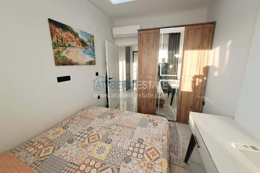 Kupuj  Apartament 1+1 w Alanyi, dzielnica Oba z meblami i widokiem na góry — raty do 6 miesięcy  7 