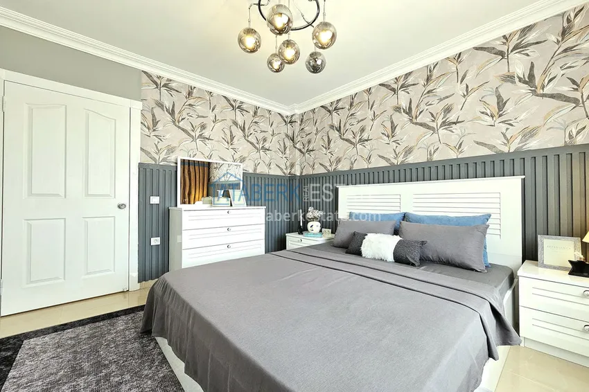 Kupuj  Dwupoziomowy penthouse 3+1 w Alanyi, dzielnica Oba — designerskie wnętrze, prestiżowa rezydencja 13 