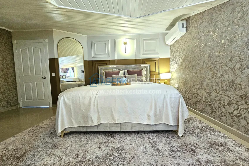 Kupuj  Dwupoziomowy penthouse 3+1 w Alanyi, dzielnica Oba — designerskie wnętrze, prestiżowa rezydencja 15 