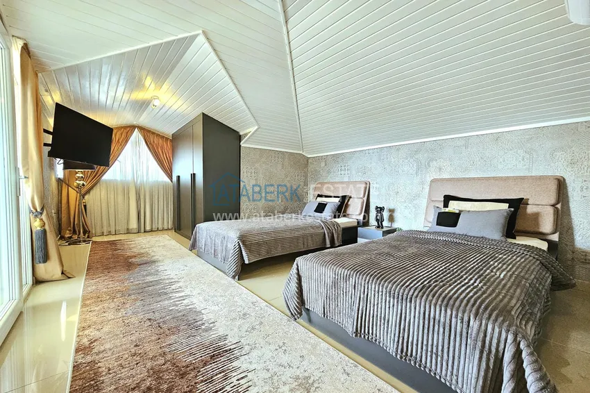 Kupuj  Dwupoziomowy penthouse 3+1 w Alanyi, dzielnica Oba — designerskie wnętrze, prestiżowa rezydencja 20 