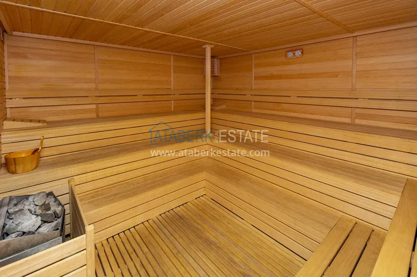 Dwupoziomowy penthouse 3+1 w Alanyi, dzielnica Oba — designerskie wnętrze, prestiżowa rezydencja 21 