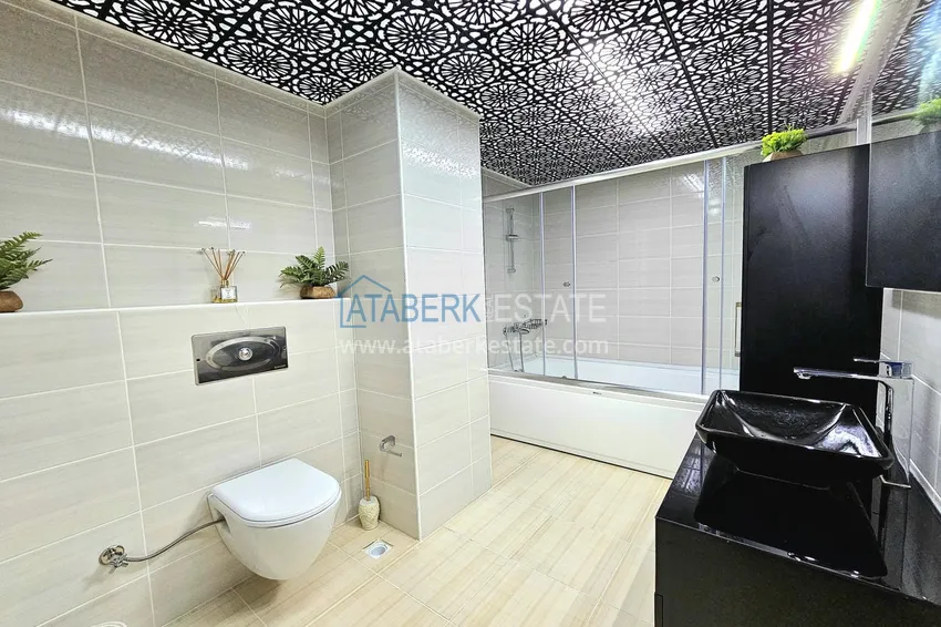 Kupuj  Dwupoziomowy penthouse 3+1 w Alanyi, dzielnica Oba — designerskie wnętrze, prestiżowa rezydencja 28 