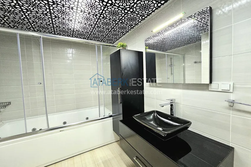 Kupuj  Dwupoziomowy penthouse 3+1 w Alanyi, dzielnica Oba — designerskie wnętrze, prestiżowa rezydencja 29 