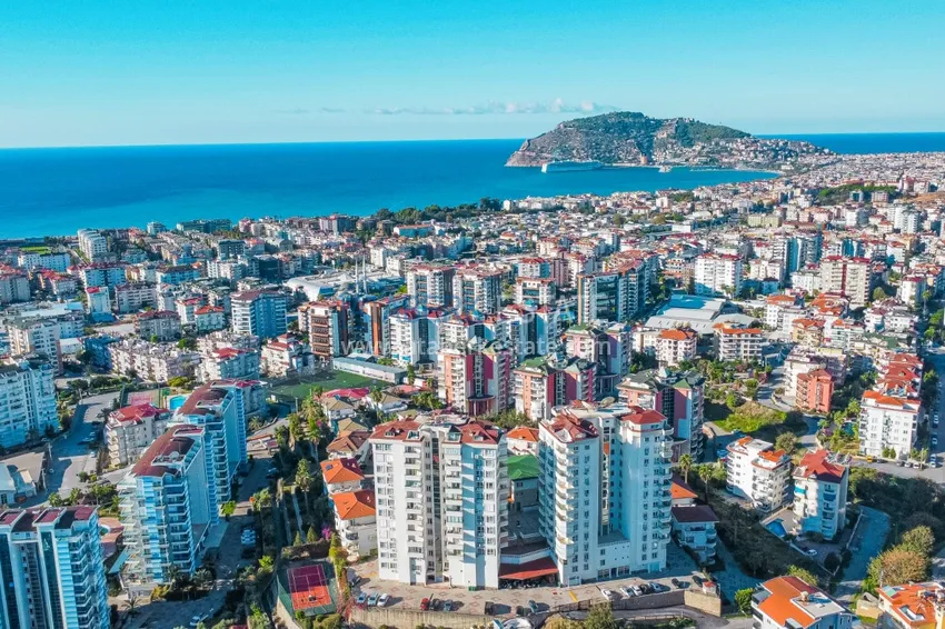 Apartament 2+1 z panoramicznym widokiem w Cikcilli - umeblowane, odnowione  1 