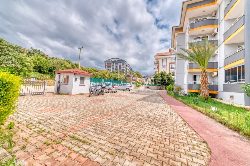 Duplex 4+1 w Alanya, dzielnica Oba - umeblowany penthouse na zezwolenie na pobyt 10 