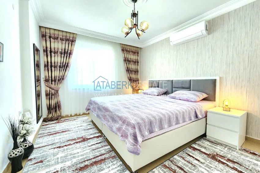 Kupuj  Apartament 2+1 z panoramicznym widokiem w Cikcilli - umeblowane, odnowione  10 