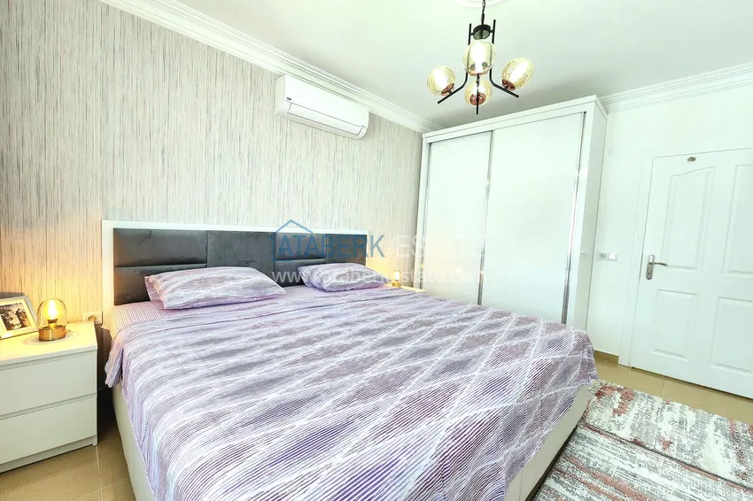 Kupuj  Apartament 2+1 z panoramicznym widokiem w Cikcilli - umeblowane, odnowione  11 