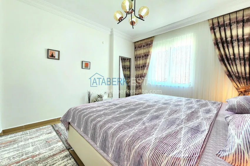 Kupuj  Apartament 2+1 z panoramicznym widokiem w Cikcilli - umeblowane, odnowione  12 