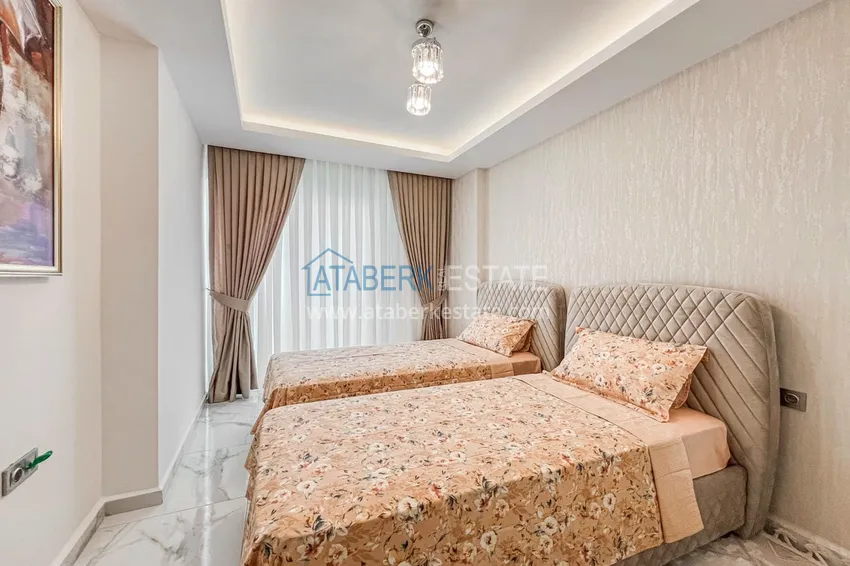 Kupuj  Apartament 2+1 w Alanya, dzielnica Mahmutlar - nowe meble i widok na morze 12 