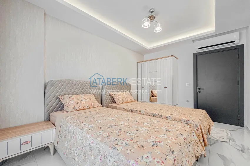 Kupuj  Apartament 2+1 w Alanya, dzielnica Mahmutlar - nowe meble i widok na morze 13 
