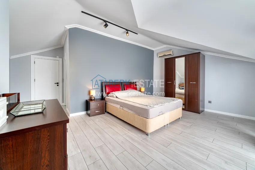 Kupuj  Duplex 4+1 w Alanya, dzielnica Oba - umeblowany penthouse na zezwolenie na pobyt 16 