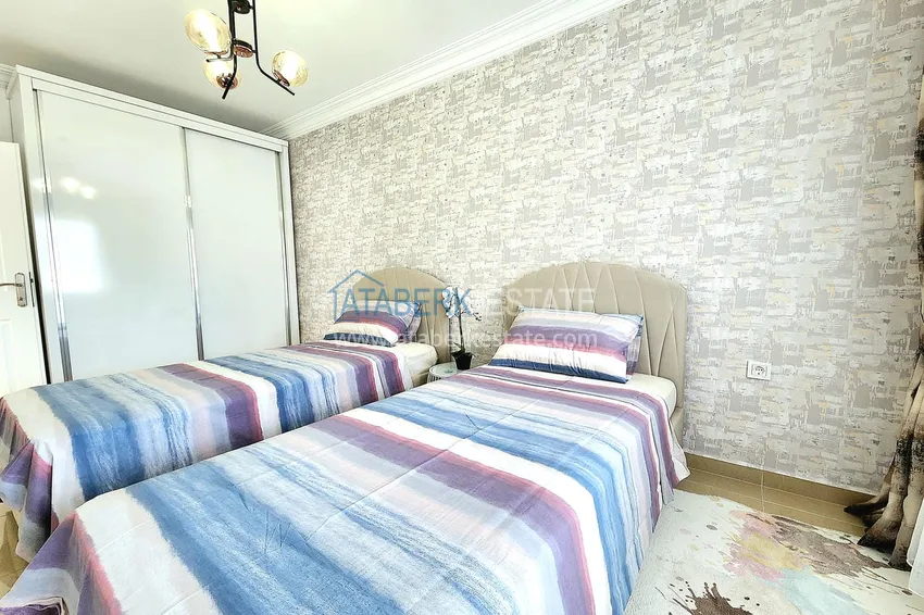 Kupuj  Apartament 2+1 z panoramicznym widokiem w Cikcilli - umeblowane, odnowione  15 