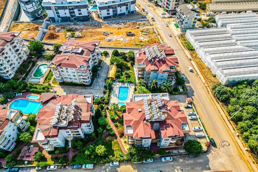 Duplex 4+1 w Alanya, dzielnica Oba - umeblowany penthouse na zezwolenie na pobyt 2 