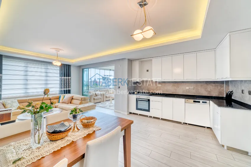Kupuj  Duplex 4+1 w Alanya, dzielnica Oba - umeblowany penthouse na zezwolenie na pobyt 3 