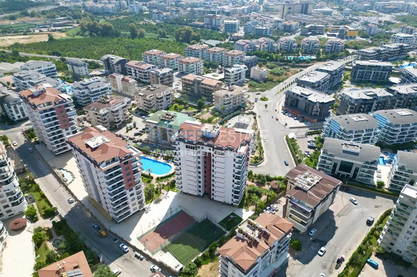 Mieszkanie liniowe 4+1 w Alanya, Cikcilli - nadaje się do zezwoleń na pobyt i obywatelstwo 4 