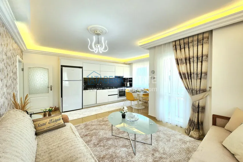 Kupuj  Apartament 2+1 z panoramicznym widokiem w Cikcilli - umeblowane, odnowione  4 