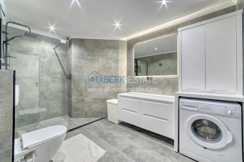 Kupuj  Duplex 4+1 w Alanya, dzielnica Oba - umeblowany penthouse na zezwolenie na pobyt 5 