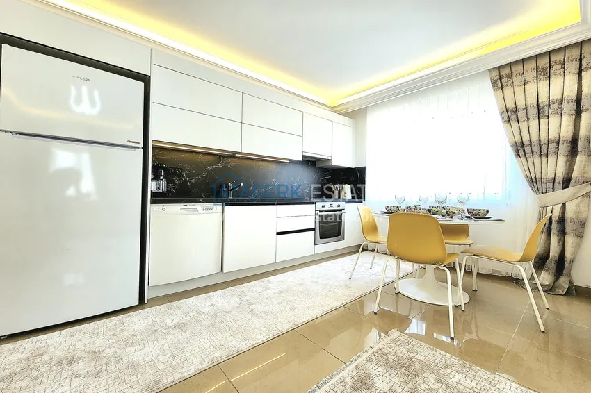 Kupuj  Apartament 2+1 z panoramicznym widokiem w Cikcilli - umeblowane, odnowione  6 
