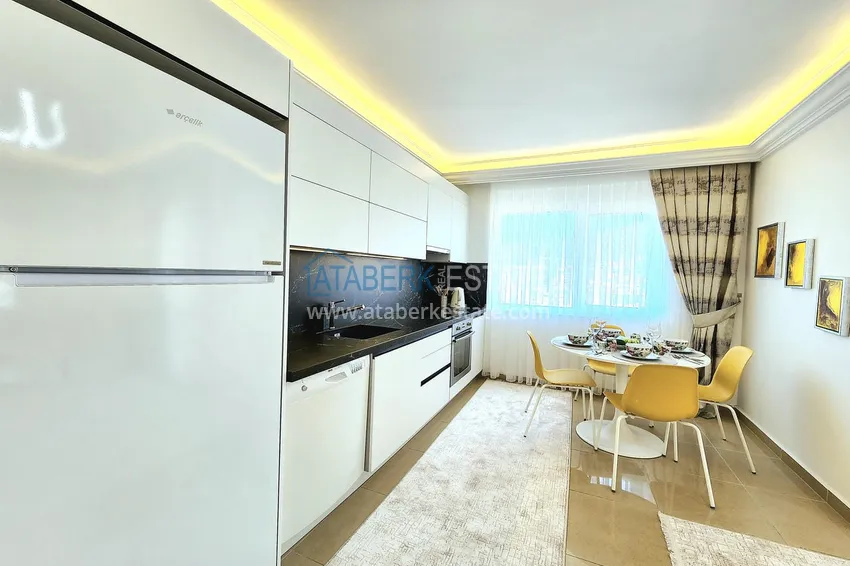 Kupuj  Apartament 2+1 z panoramicznym widokiem w Cikcilli - umeblowane, odnowione  7 