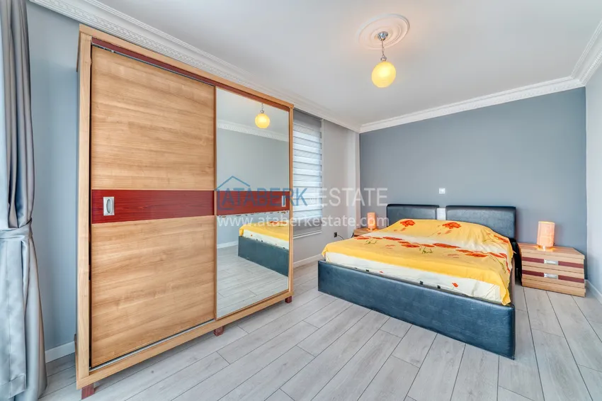 Kupuj  Duplex 4+1 w Alanya, dzielnica Oba - umeblowany penthouse na zezwolenie na pobyt 9 