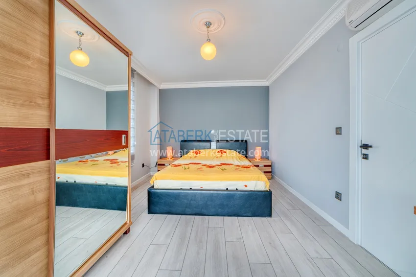 Kupuj  Duplex 4+1 w Alanya, dzielnica Oba - umeblowany penthouse na zezwolenie na pobyt 10 