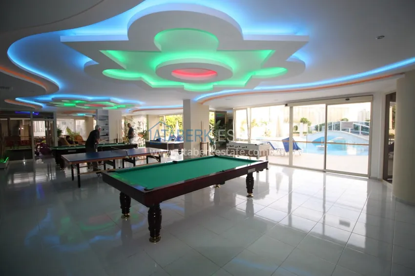 Apartament 1+1 w kompleksie premium z infrastrukturą hotelową — Alanya, dzielnica Mahmutlar 10 