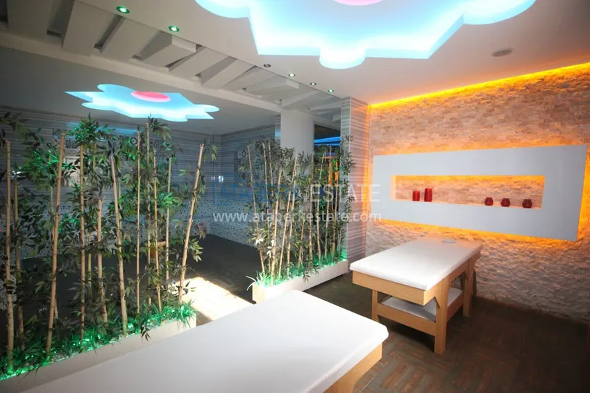 Apartament 1+1 w kompleksie premium z infrastrukturą hotelową — Alanya, dzielnica Mahmutlar 12 