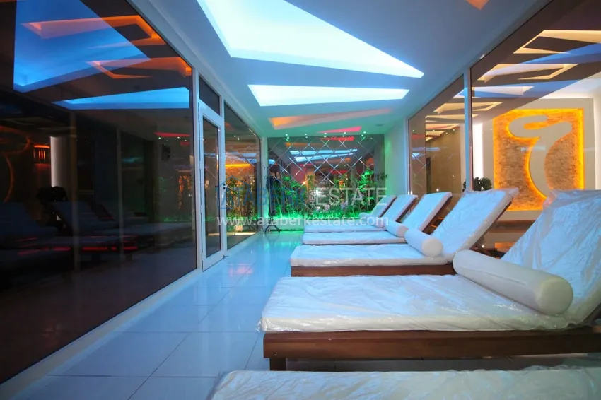 Apartament 1+1 w kompleksie premium z infrastrukturą hotelową — Alanya, dzielnica Mahmutlar 13 