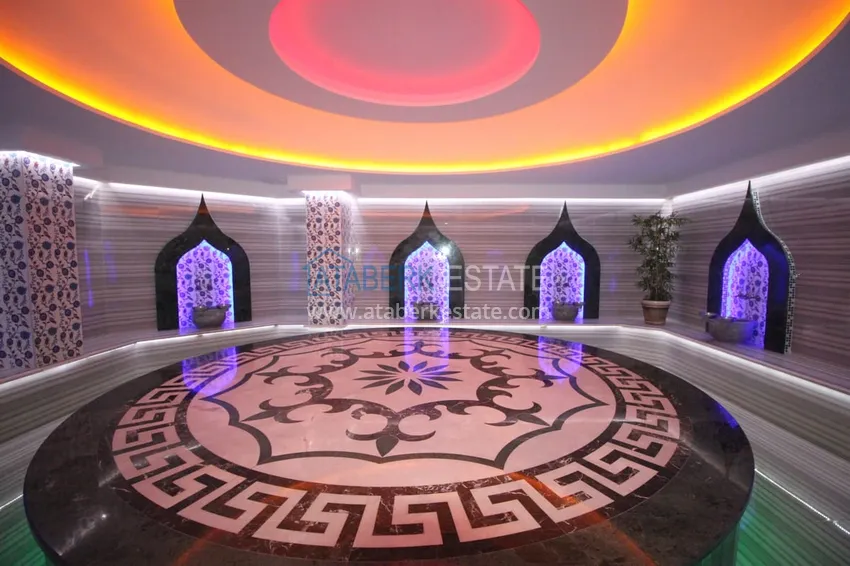 Apartament 1+1 w kompleksie premium z infrastrukturą hotelową — Alanya, dzielnica Mahmutlar 14 