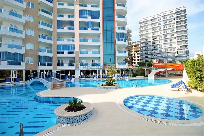 Apartament 1+1 w kompleksie premium z infrastrukturą hotelową — Alanya, dzielnica Mahmutlar 4 