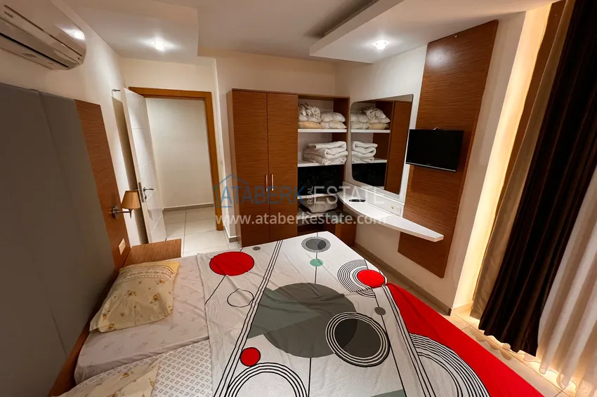 Kupuj  Apartament 2+1 w Cikcilli - nadaje się do pozwolenia na pobyt i obywatelstwo, doskonała lokalizacja w pobliżu Alanyum 9 